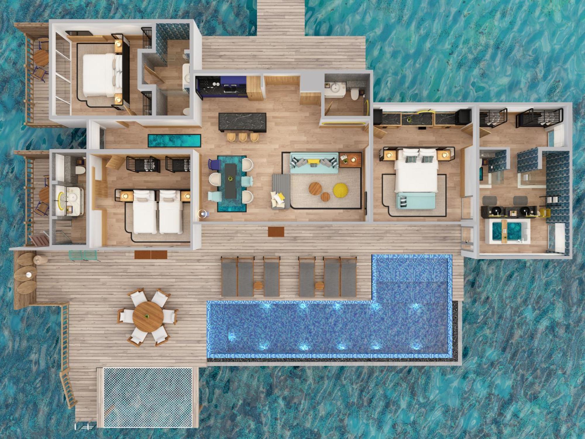 Avani Plus Fares Maldives Resort - 50 Percent Off On Seaplane Transfer For Minimum Stay Of 3 Nights And More For Stays Until 31 October 2025 Kendhoo ห้อง รูปภาพ